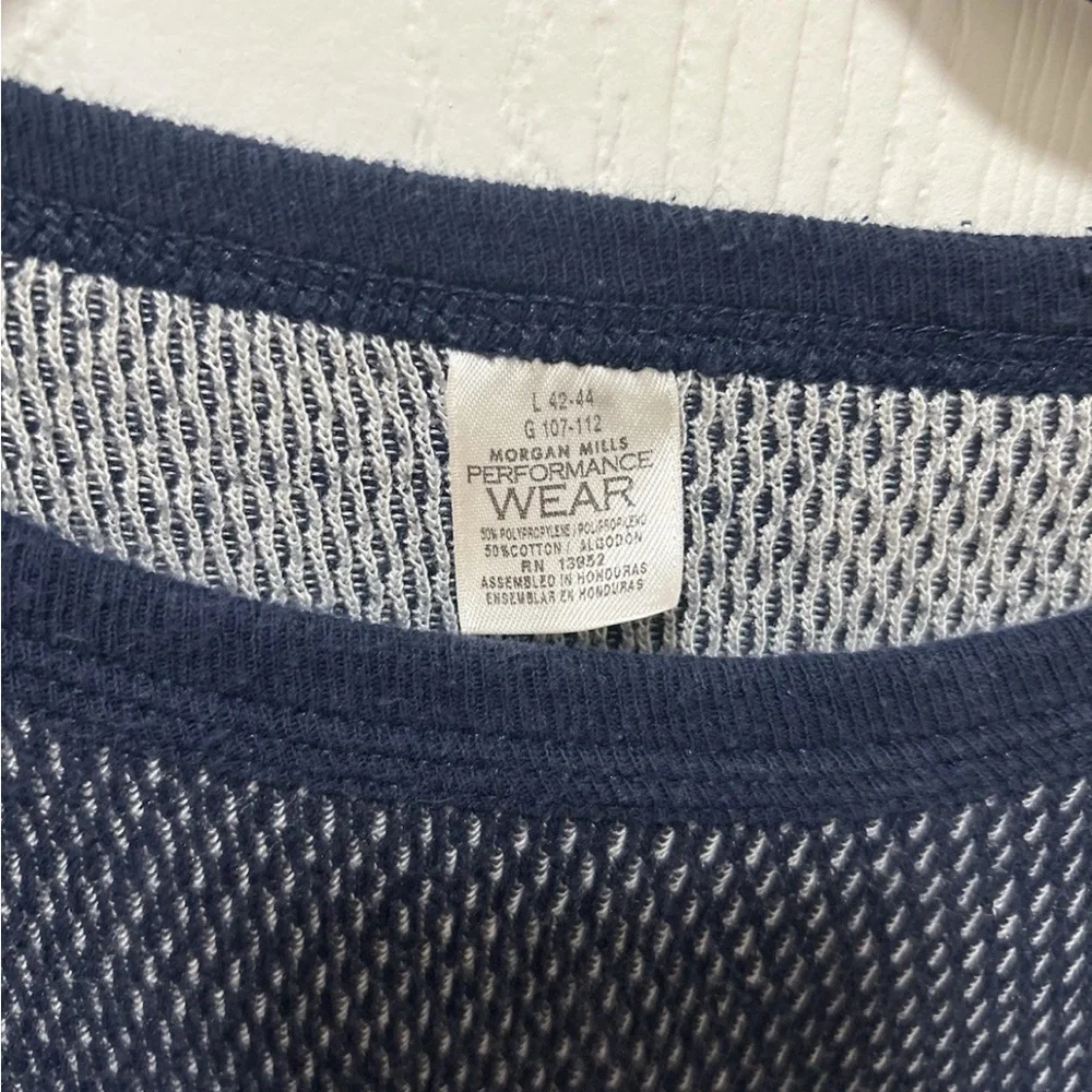Morgan Mills Performance Wear Thermal Long John’s Long Sleeve Base Layer Size L